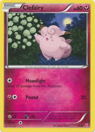 Clefairy (19/30) [XY: Trainer Kit 1 - Wigglytuff] | Total Play