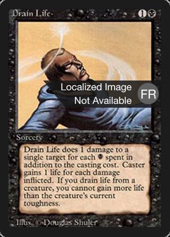 Drain Life [Foreign Black Border] | Total Play