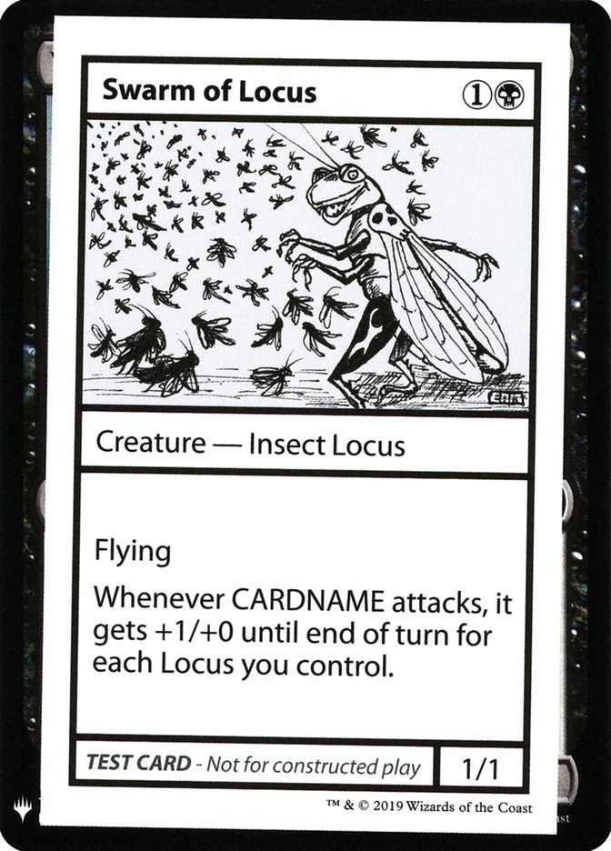 Swarm of Locus [Mystery Booster Playtest Cards] | Total Play