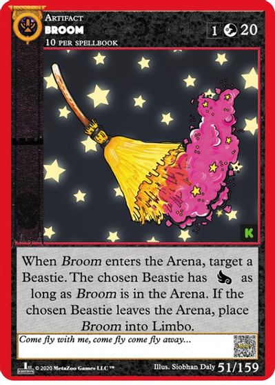 Broom [Cryptid Nation: Kickstarter Edition] | Total Play
