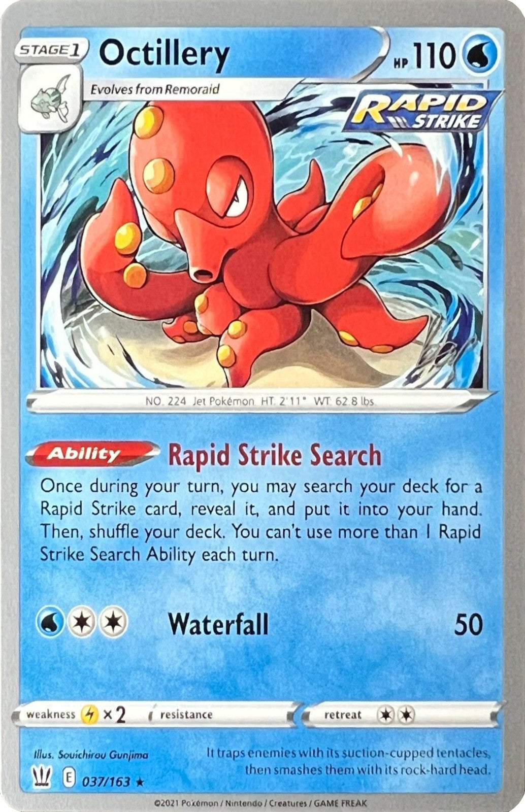 Octillery (037/163) (Cheryl Again - Sebastian Lashmet) [World Championships 2022] | Total Play