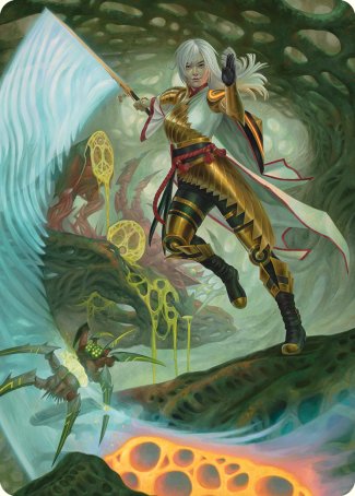 The Eternal Wanderer Art Card [Phyrexia: All Will Be One Art Series] | Total Play