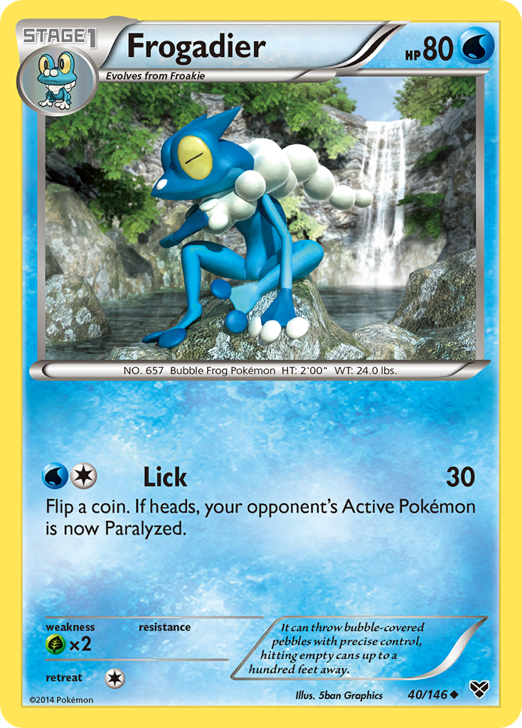 Frogadier (40/146) [XY: Base Set] | Total Play