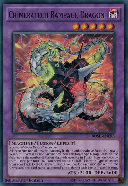 Chimeratech Rampage Dragon [BOSH-EN093] Super Rare | Total Play