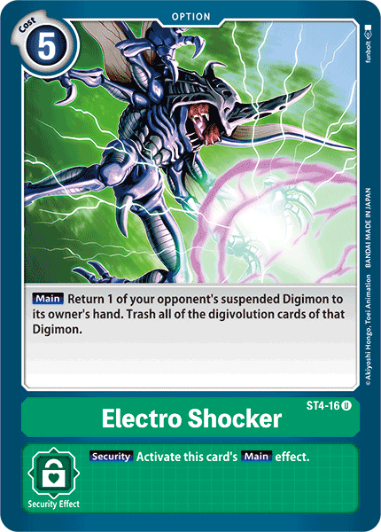 Electro Shocker [ST4-16] [Starter Deck: Giga Green] | Total Play