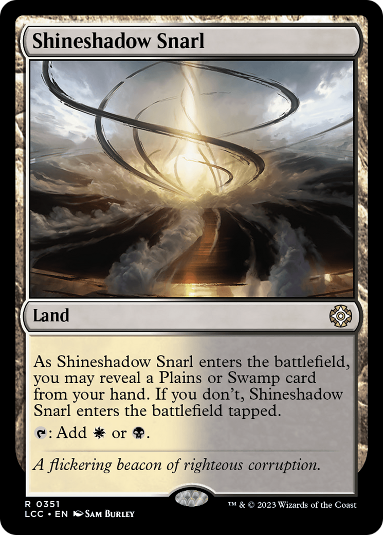 Shineshadow Snarl [The Lost Caverns of Ixalan Commander] | Total Play