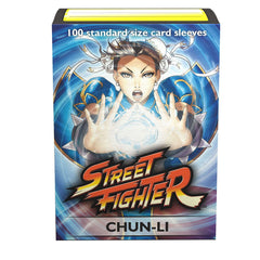 Dragon Shield: Standard 100ct Art Sleeves - Street Fighter (Chun-Li) | Total Play