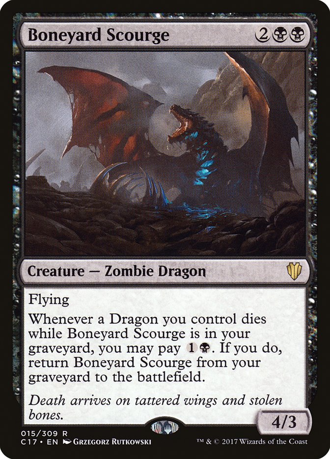 Boneyard Scourge [Commander 2017] | Total Play