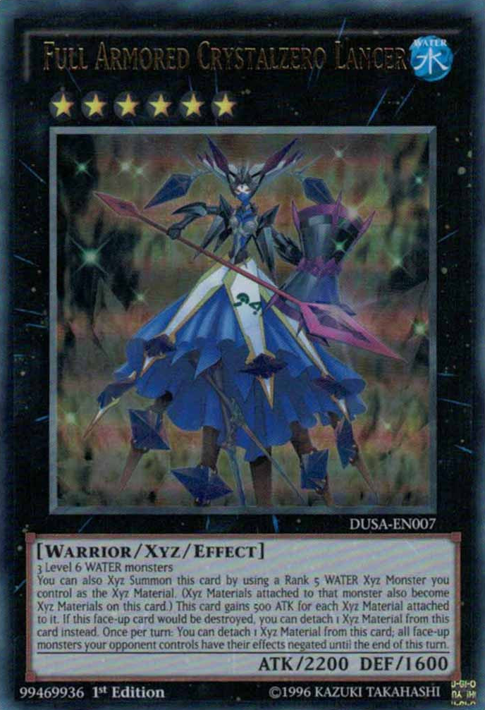 Full Armored Crystalzero Lancer [DUSA-EN007] Ultra Rare | Total Play