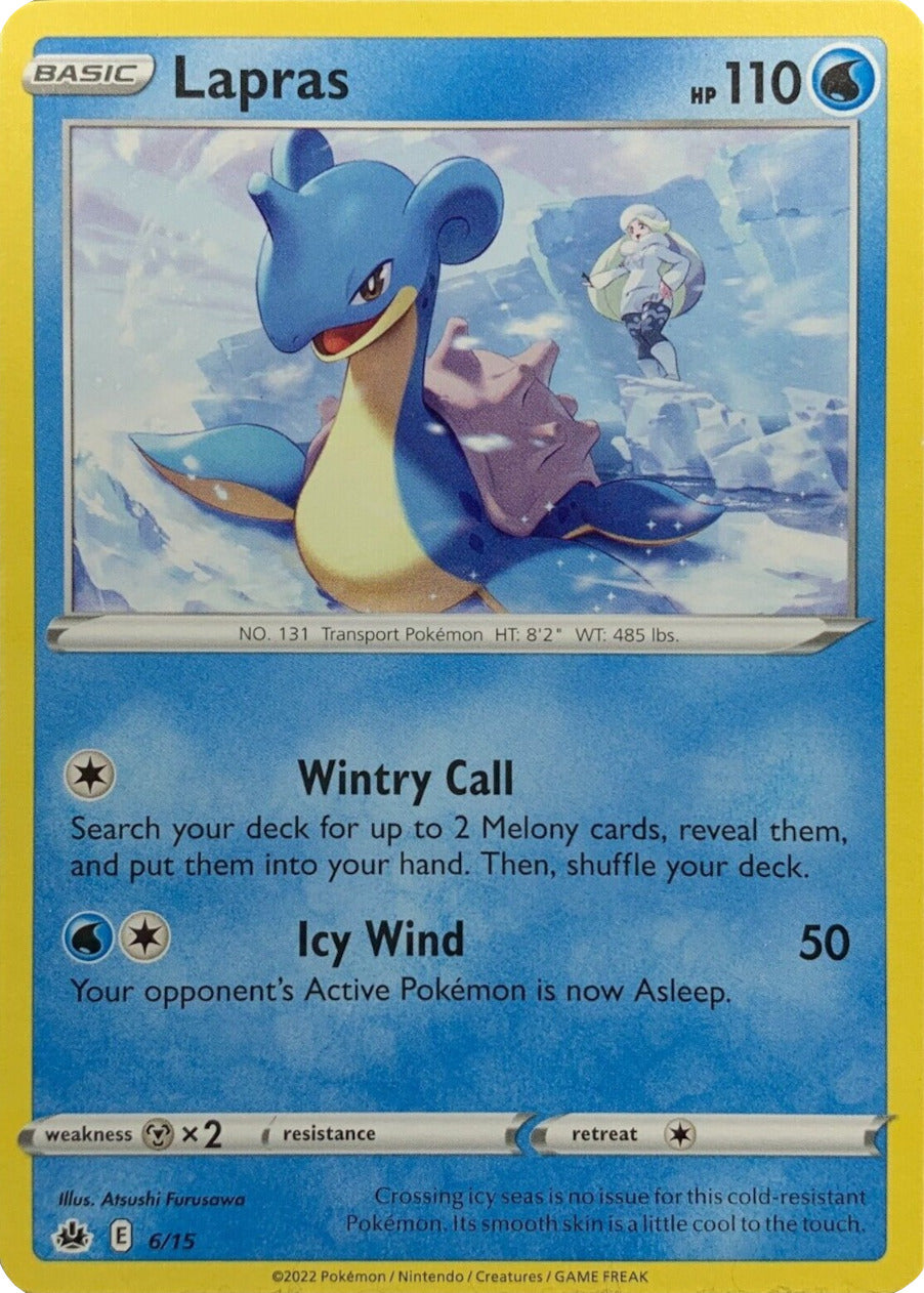 Lapras (6/15) [McDonald's Promos: Match Battle] | Total Play