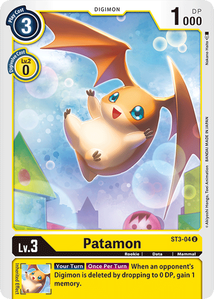 Patamon [ST3-04] [Starter Deck: Heaven's Yellow] | Total Play