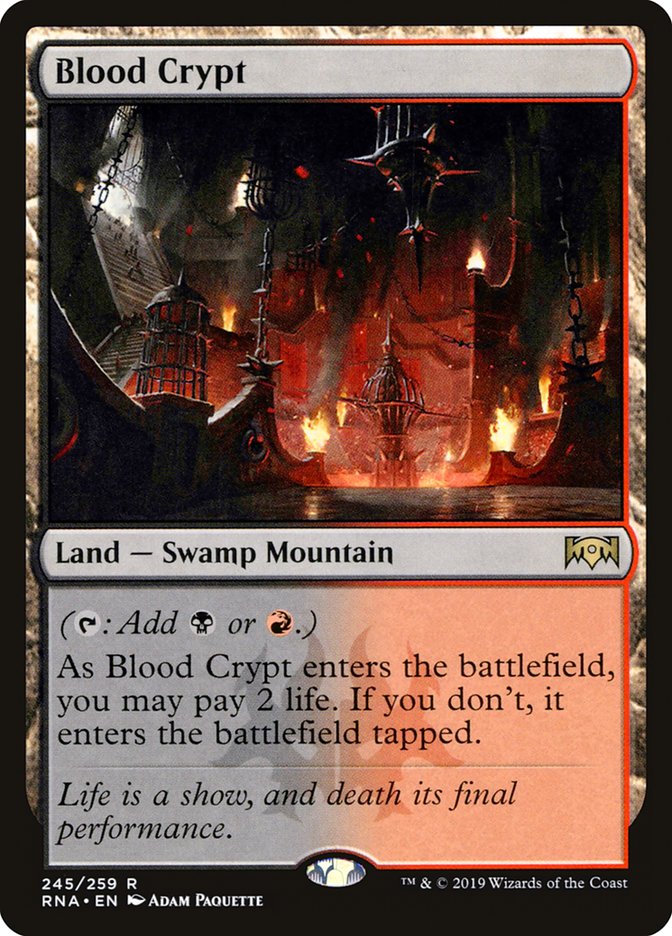 Blood Crypt [Ravnica Allegiance] | Total Play