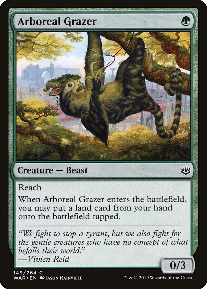 Arboreal Grazer [War of the Spark] | Total Play