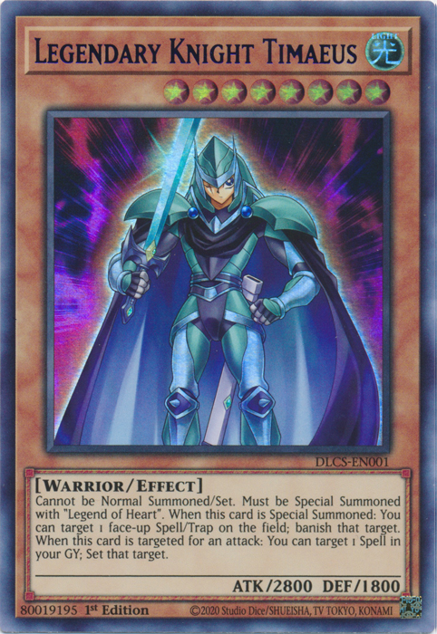 Legendary Knight Timaeus (Purple) [DLCS-EN001] Ultra Rare | Total Play