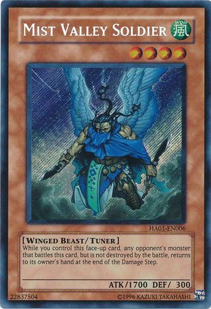 Mist Valley Soldier [HA01-EN006] Secret Rare | Total Play