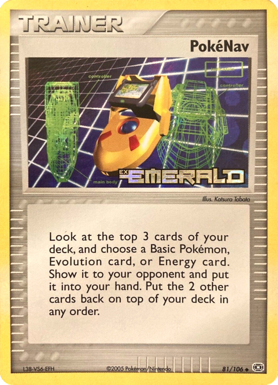 PokeNav (81/106) (Stamped) [EX: Emerald] | Total Play