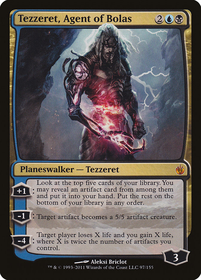 Tezzeret, Agent of Bolas [Mirrodin Besieged] | Total Play