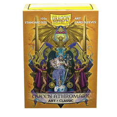 Dragon Shield: Standard 100ct Brushed Art Sleeves - Queen Athromark (Classic) | Total Play