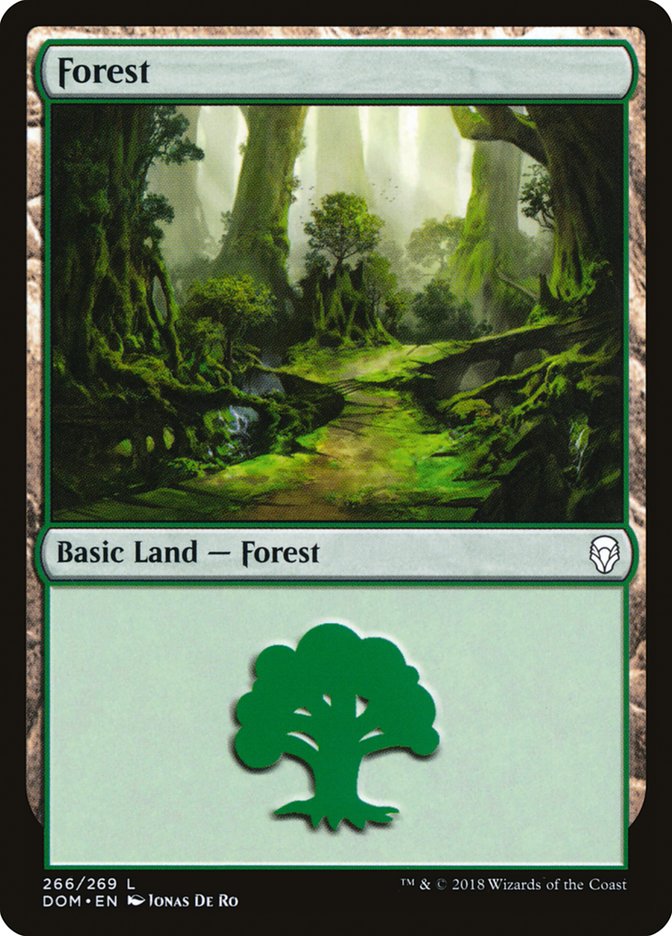 Forest (266) [Dominaria] | Total Play