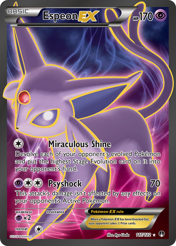 Espeon EX (117/122) [XY: BREAKpoint] | Total Play
