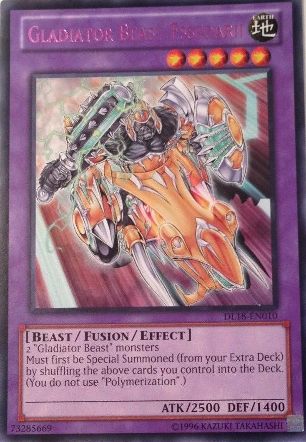Gladiator Beast Essedarii (Purple) [DL18-EN010] Rare | Total Play