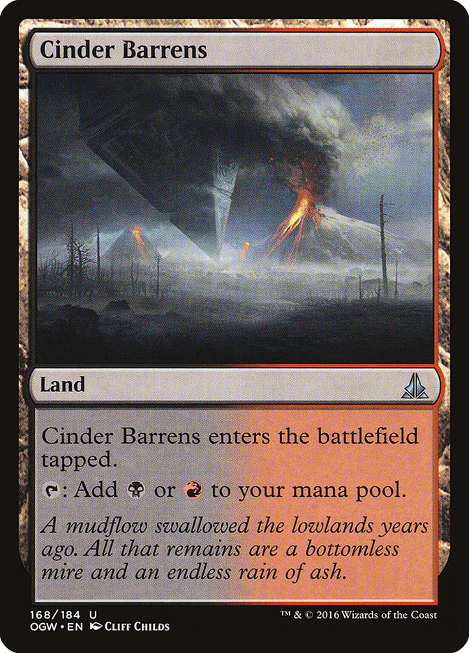 Cinder Barrens [Oath of the Gatewatch] | Total Play