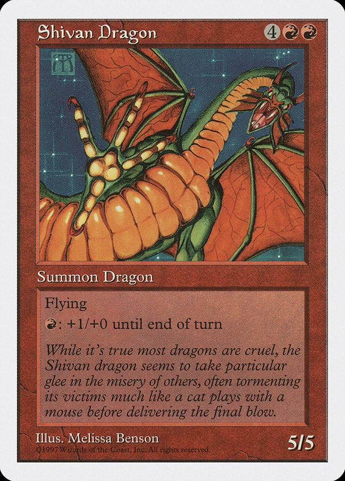 Shivan Dragon [Fifth Edition] | Total Play