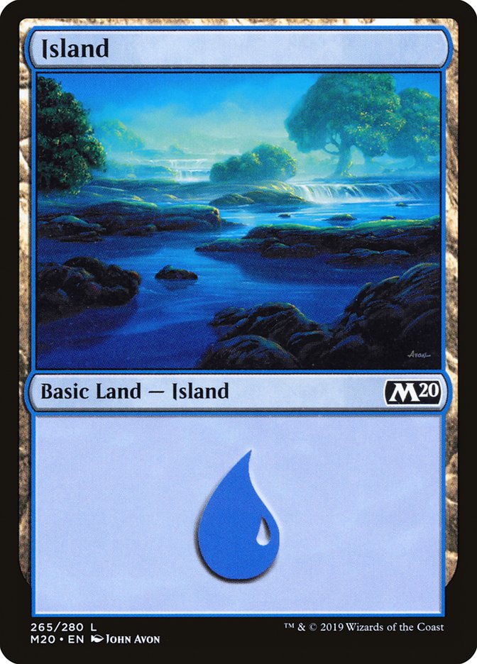 Island (265) [Core Set 2020] | Total Play