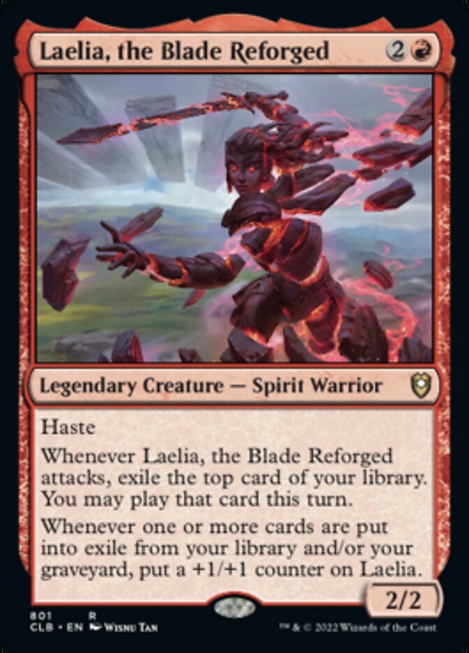 Laelia, the Blade Reforged [Commander Legends: Battle for Baldur's Gate] | Total Play
