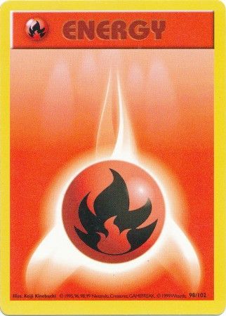 Fire Energy (98/102) [Base Set Shadowless Unlimited] | Total Play