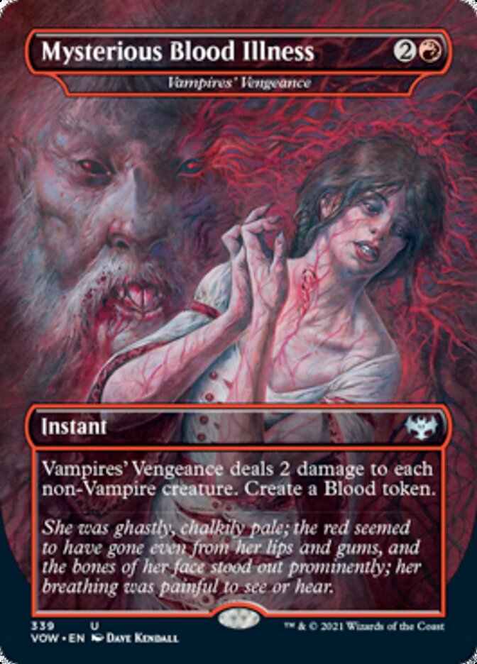 Vampires' Vengeance - Mysterious Blood Illness [Innistrad: Crimson Vow] | Total Play