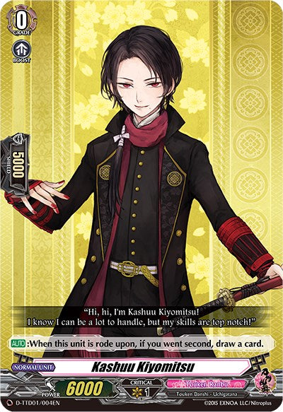 Kashuu Kiyomits (D-TTD01/004EN) [Touken Ranbu: ONLINE 2021] | Total Play
