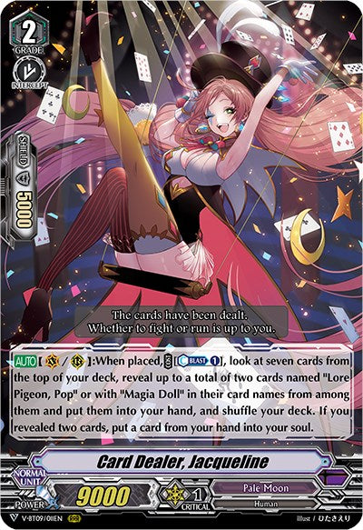 Card Dealer, Jacqueline (V-BT09/011EN) [Butterfly d'Moonlight] | Total Play