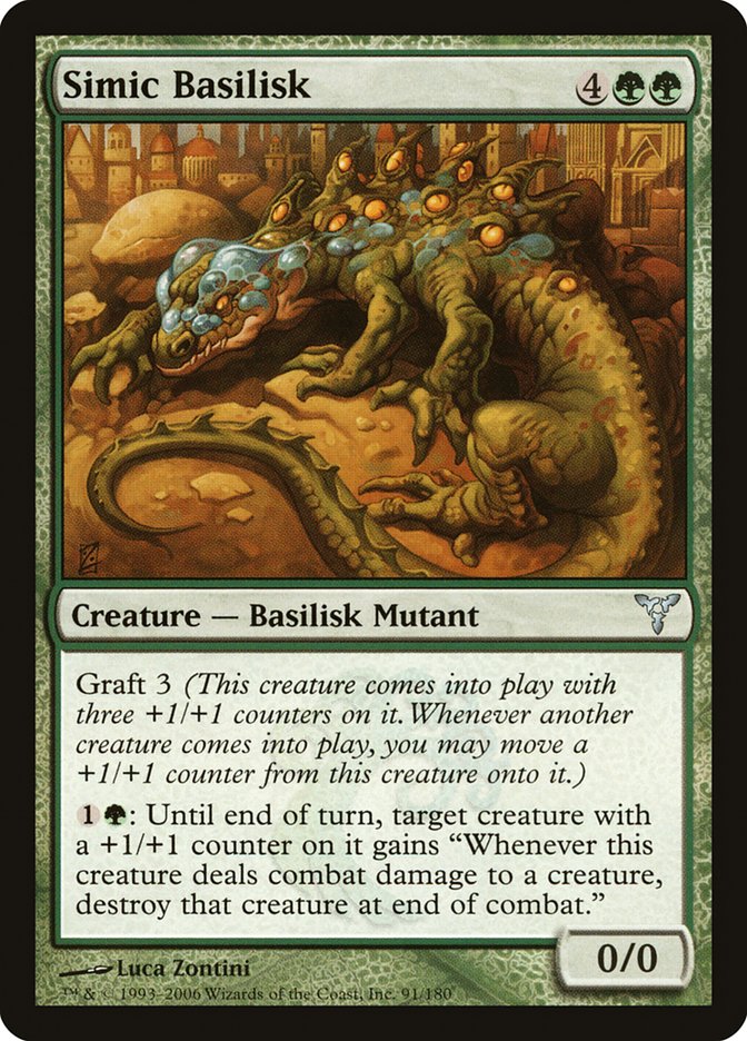 Simic Basilisk [Dissension] | Total Play