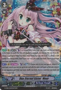 Duo Eternal Sister, Meer (Black) (G-CB01/003EN B) [Academy of Divas] | Total Play