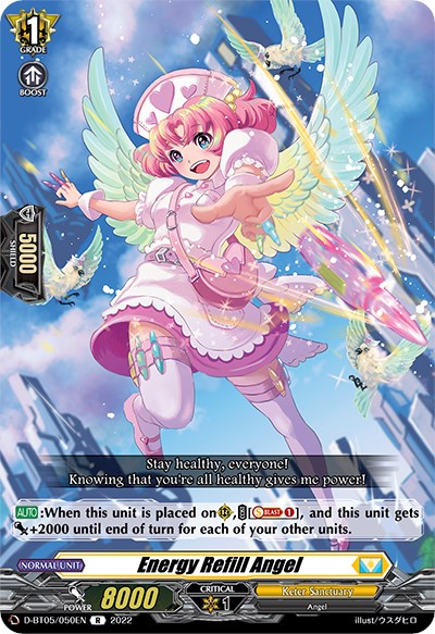 Energy Refill Angel (D-BT05/050EN) [Triumphant Return of the Brave Heroes] | Total Play