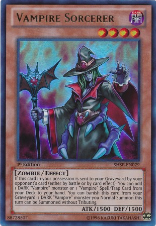 Vampire Sorcerer [SHSP-EN029] Ultra Rare | Total Play