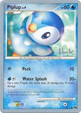 Piplup LV.9 (15/17) (Empotech - Dylan Lefavour) [World Championships 2008] | Total Play