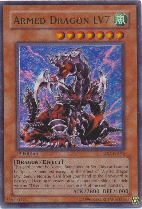 Armed Dragon LV7 [SOD-EN015] Ultra Rare | Total Play