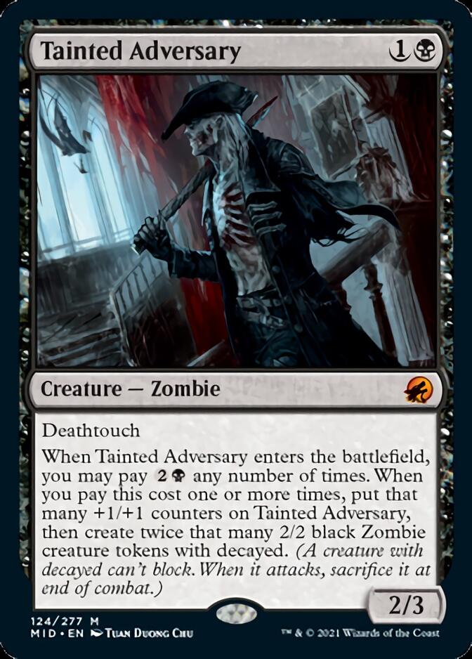 Tainted Adversary [Innistrad: Midnight Hunt] | Total Play