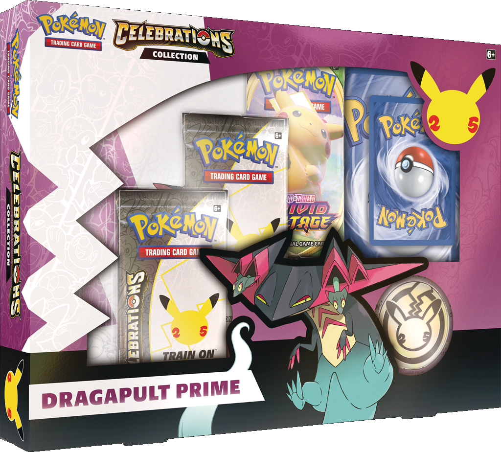 Celebrations: 25th Anniversary - Collection (Dragapult Prime) | Total Play