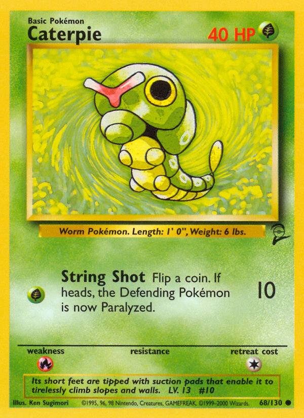 Caterpie (68/130) [Base Set 2] | Total Play