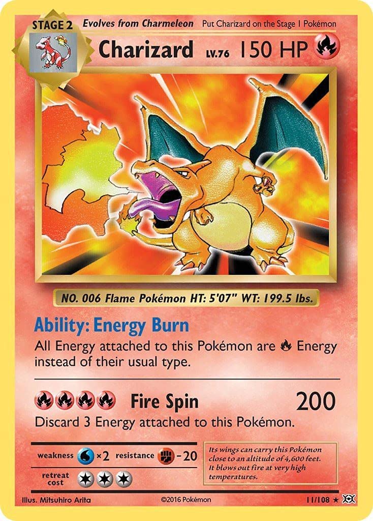 Charizard (11/108) [XY: Evolutions] | Total Play