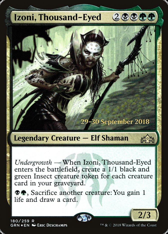Izoni, Thousand-Eyed [Guilds of Ravnica Prerelease Promos] | Total Play