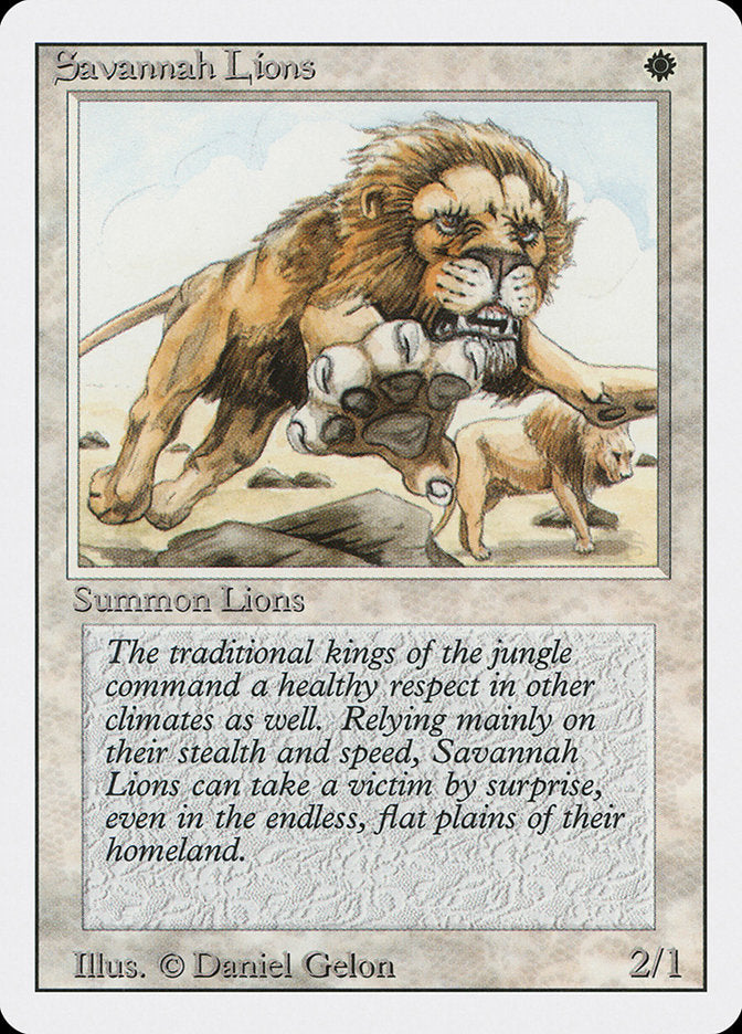 Savannah Lions [Revised Edition] | Total Play