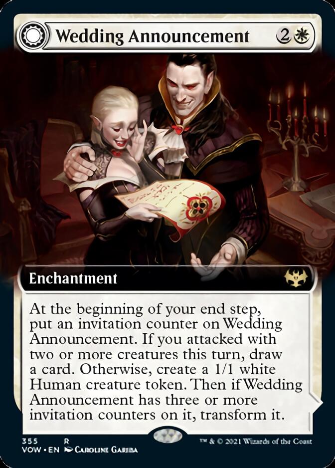 Wedding Announcement // Wedding Festivity (Extended Art) [Innistrad: Crimson Vow] | Total Play