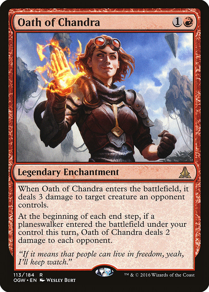 Oath of Chandra [Oath of the Gatewatch] | Total Play