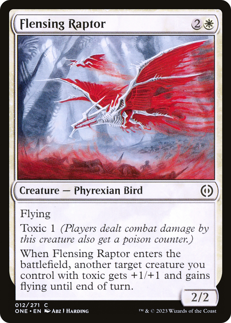 Flensing Raptor [Phyrexia: All Will Be One] | Total Play