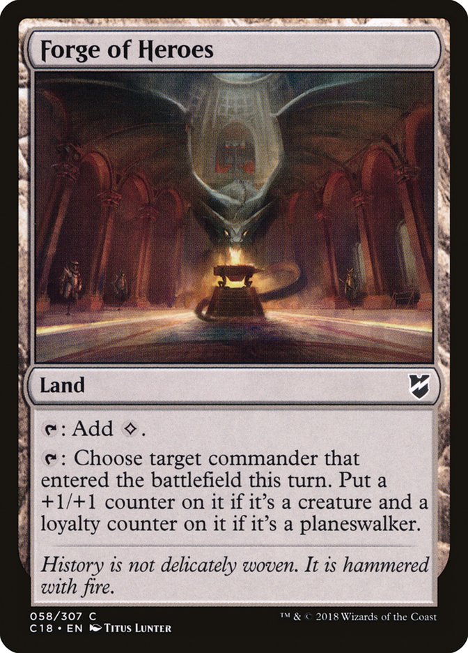 Forge of Heroes [Commander 2018] | Total Play