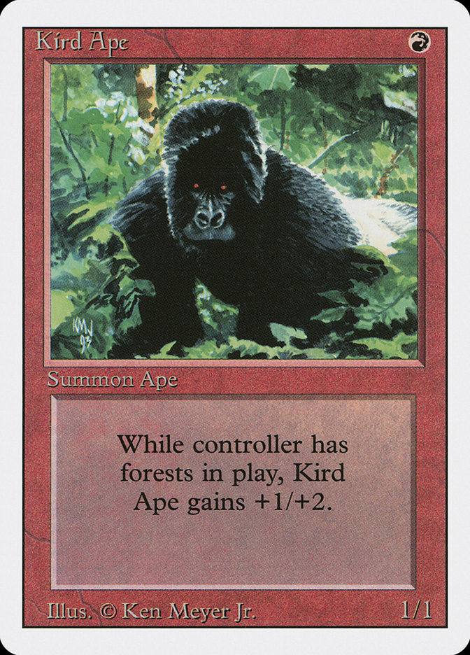 Kird Ape [Revised Edition] | Total Play